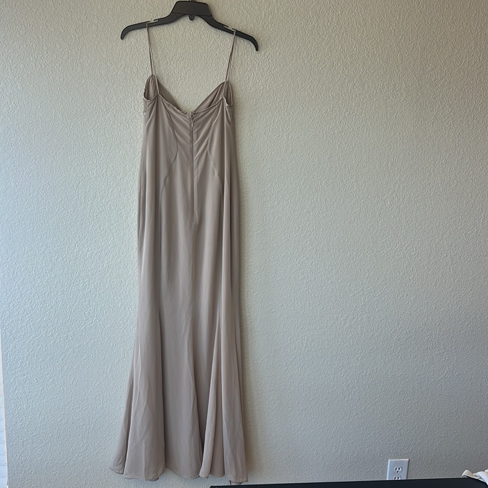 House of CB Loren latte corset maxi dress size small - Picture 4 of 14